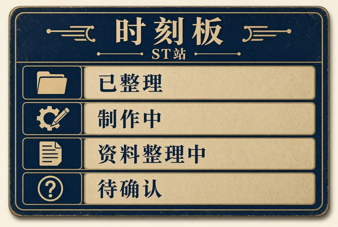 时刻板视觉