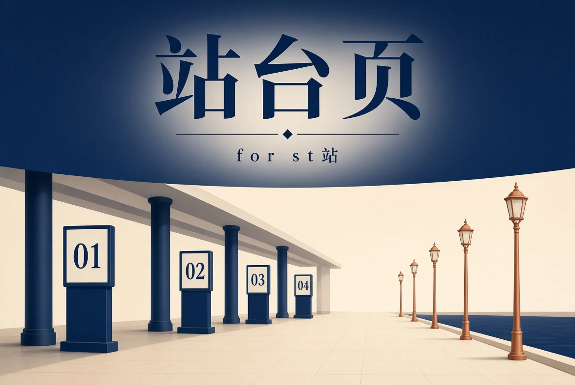 站台页视觉